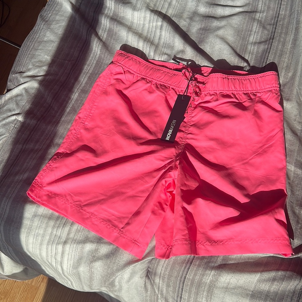 Size Small, selling because I prefer short shorts! :)